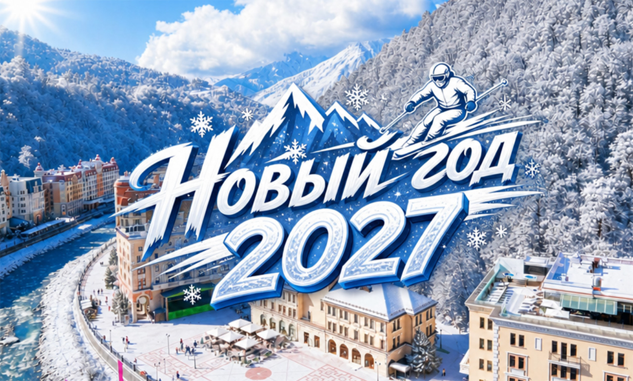Новый год 2027. Красная Поляна — подробные условия акции на Сюда-Туда
