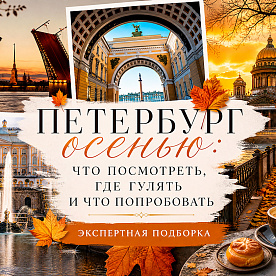 Экскурсия Осенний Петербург: гид по лучшим экскурсиям в  — фото тура Сюда-Туда
