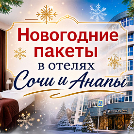 Экскурсия Новогодние пакеты в отелях Сочи и Анапы в  — фото тура Сюда-Туда
